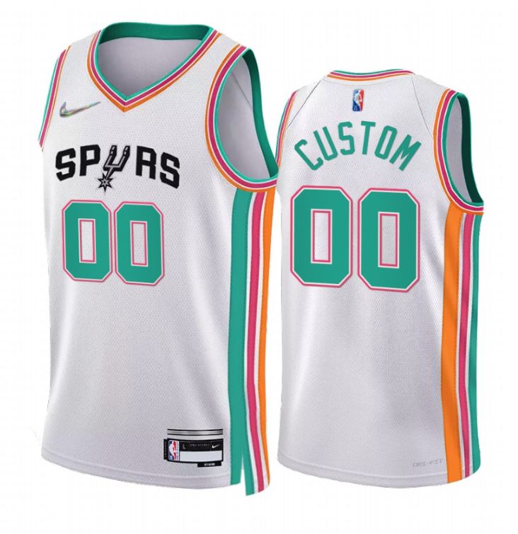 Custom, San Antonio Spurs 2021/22 - City Edition - Cliquez sur l'image pour la fermer